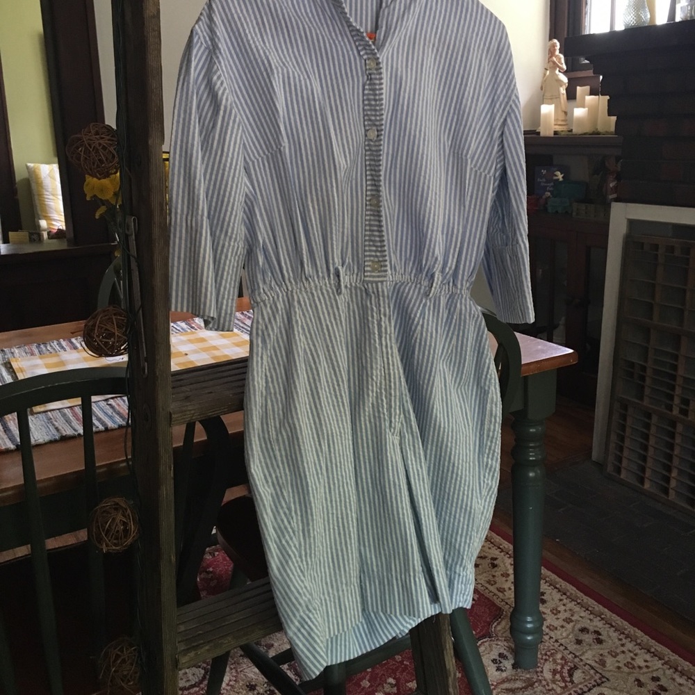 Vintage Pinstripe Romper